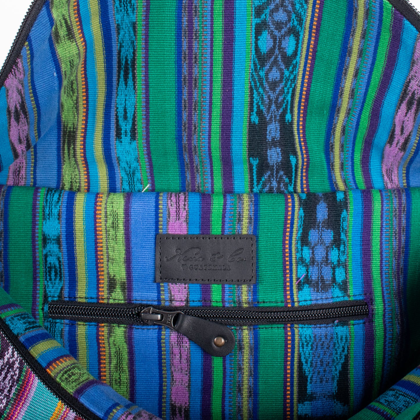 ETHAN BAG - OG TEAL - BLACK