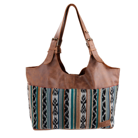 ALEJANDRA BAG - BOSQUE - CAOBA LEATHER