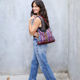 SMALL PENELOPE BAG - CORTE - AMARANTH - NO. 18810