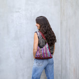 SMALL PENELOPE BAG - CORTE - AMARANTH - NO. 18810