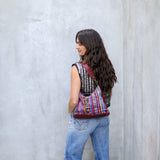 SMALL PENELOPE BAG - CORTE - AMARANTH - NO. 18810