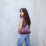 SMALL PENELOPE BAG - CORTE - AMARANTH - NO. 18810