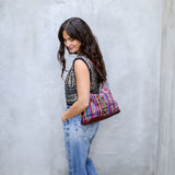 SMALL PENELOPE BAG - CORTE - AMARANTH - NO. 18810