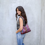 SMALL PENELOPE BAG - CORTE - AMARANTH - NO. 18810