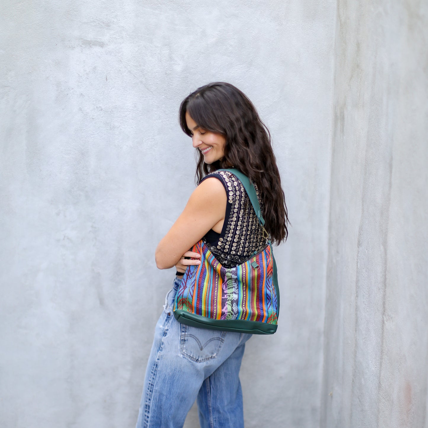 SMALL PENELOPE BAG - CORTE - EVERGLADE - NO. 18811