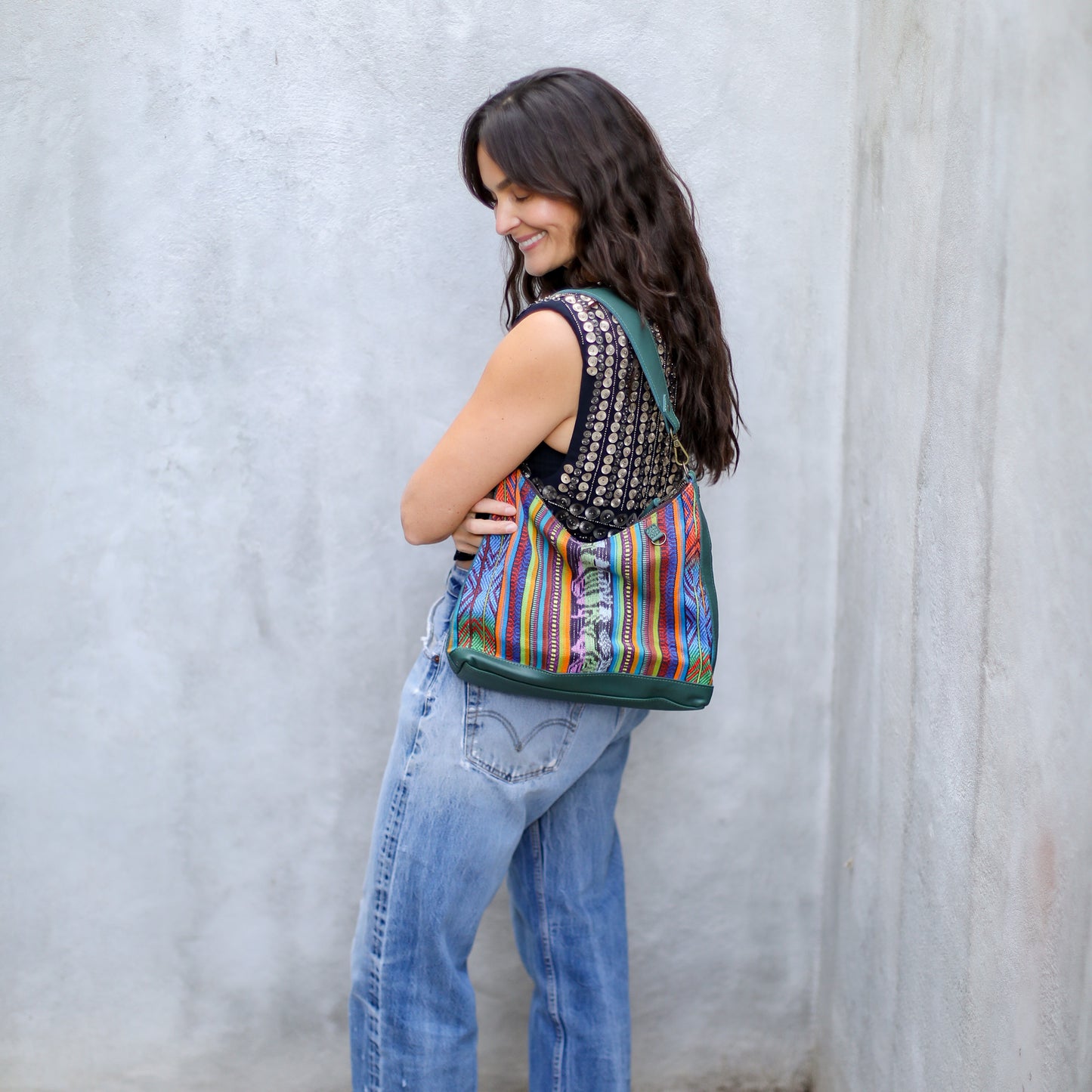 SMALL PENELOPE BAG - CORTE - EVERGLADE - NO. 18811