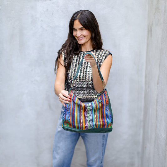 SMALL PENELOPE BAG - CORTE - EVERGLADE - NO. 18811