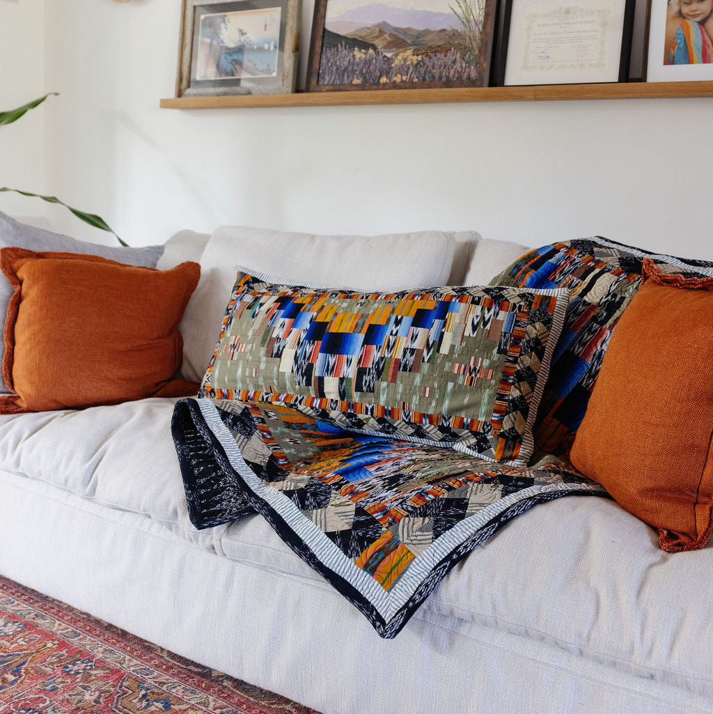 HERITAGE QUILTED THROW - NO. 47873