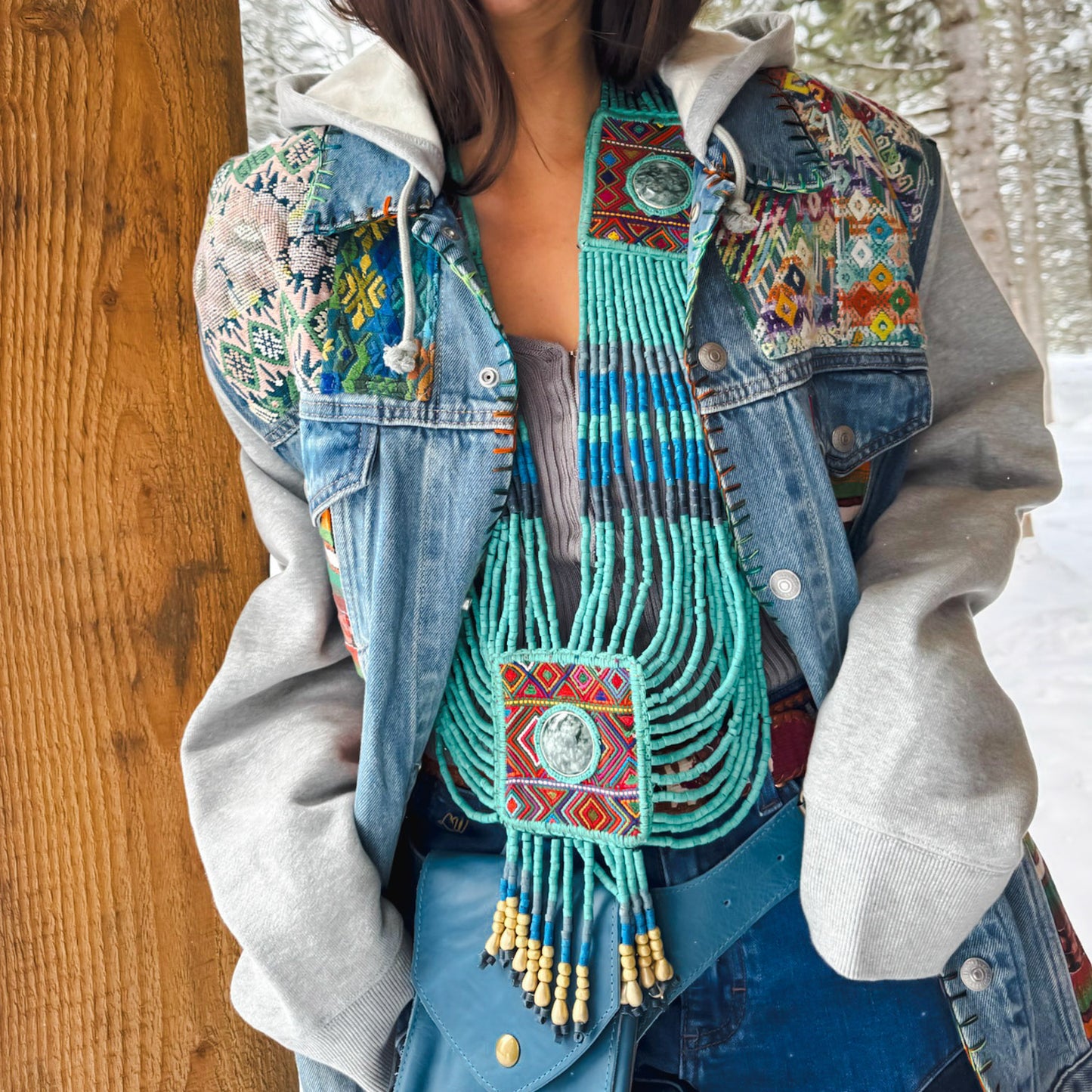 WEARABLE ART: WARRIOR GODDESS WITH JADE - ALI'S CUSTOMS - NO. 23123