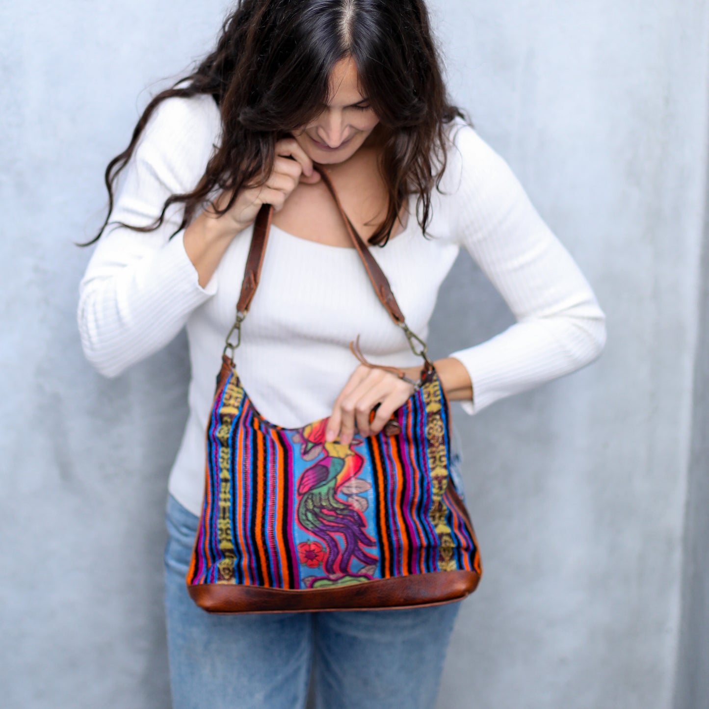 SMALL PENELOPE BAG - CORTE - HONEY - NO. 18799