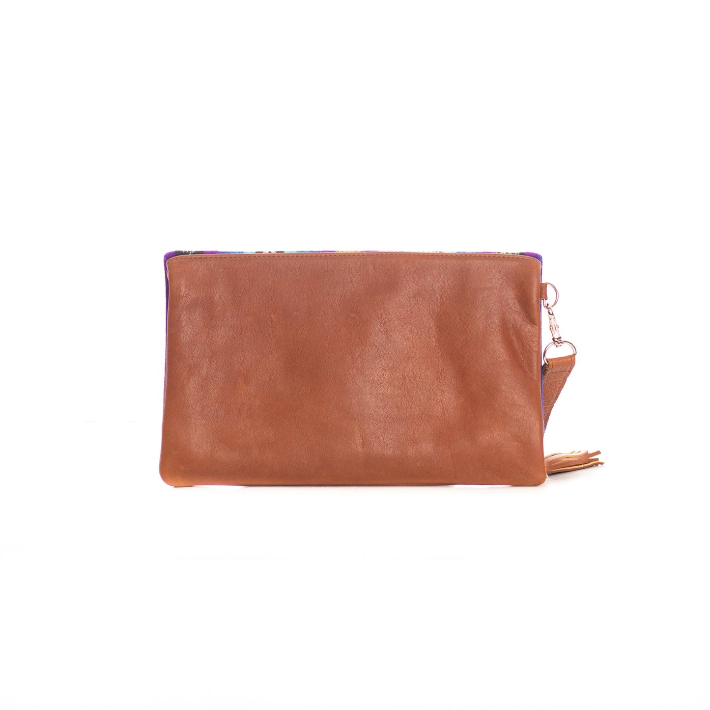 ARCHIVE SALE - FOLD OVER CLUTCH - FEARLESS - CAFE - ITEM NO. 26720
