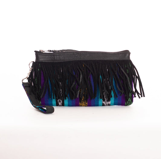 ARCHIVE SALE - PERFECT FRINGE CLUTCH - FEARLESS - BLACK - ITEM NO. 27390