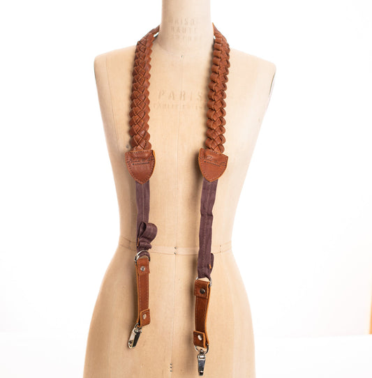 ARCHIVE SALE - ADJUSTABLE BACKPACK STRAP SET - CAFE - ITEM NO. 27670