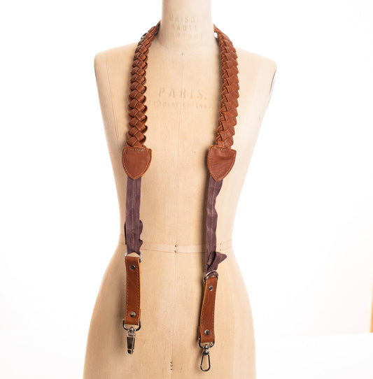 ARCHIVE SALE - ADJUSTABLE BACKPACK STRAP SET - CAFE - ITEM NO. 27670
