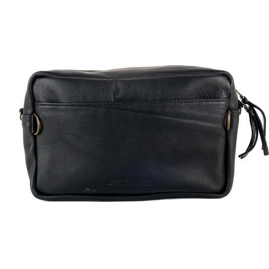 WANDER BAG - LARGE -  H&S WHEAT - BLACK - NO. 15157