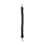 BRAIDED SHOULDER STRAP - BLACK
