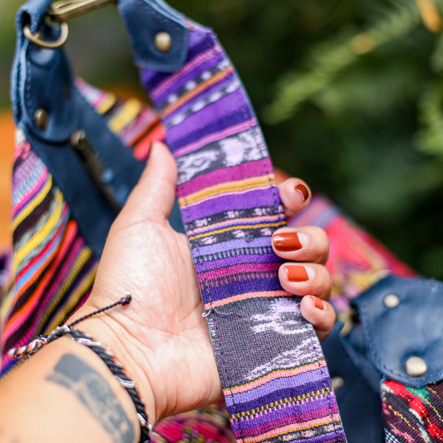 BEATRIZ CDB + DIAMANTE STRAP - CORTE - NAVY - NO. 200328