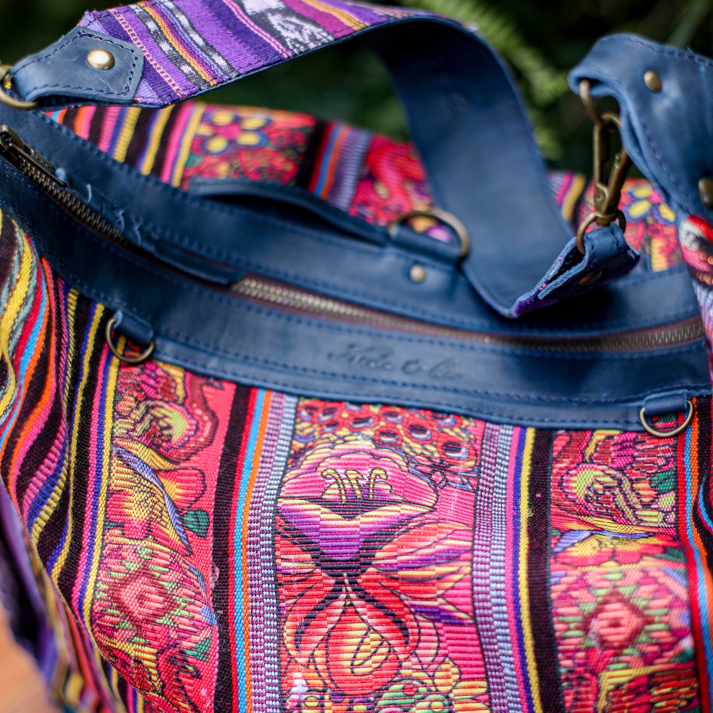 BEATRIZ CDB + DIAMANTE STRAP - CORTE - NAVY - NO. 200328