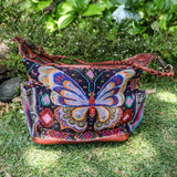 BEATRIZ MCDB + DIAMANTE STRAP - OOAK HUIPIL - COPPER - NO. 243399