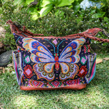 BEATRIZ MCDB + DIAMANTE STRAP - OOAK HUIPIL - COPPER - NO. 243399