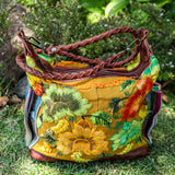 BEATRIZ MCDB + DIAMANTE STRAP - OOAK HUIPIL - COPPER - NO. 243397