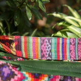 BEATRIZ CDB + DIAMANTE STRAP - OOAK HUIPIL - EMERALD - NO. 243581