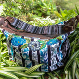 BEATRIZ CDB + DIAMANTE STRAP - OOAK HUIPIL - BARREL BROWN - NO. 243582