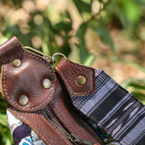 BEATRIZ CDB + DIAMANTE STRAP - OOAK HUIPIL - BARREL BROWN - NO. 243582