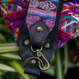 BEATRIZ CDB + DIAMANTE STRAP - OOAK HUIPIL - BLACK - NO. 243589