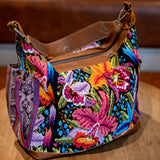 BEATRIZ CDB + DIAMANTE STRAP - OOAK HUIPIL - CAFE - NO. 243729