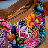 BEATRIZ CDB + DIAMANTE STRAP - OOAK HUIPIL - CAFE - NO. 243729