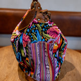 BEATRIZ CDB + DIAMANTE STRAP - OOAK HUIPIL - CAFE - NO. 243729
