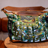BEATRIZ CDB + DIAMANTE STRAP - OOAK HUIPIL - CAFE - NO. 243730