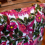 BEATRIZ MCDB + DIAMANTE STRAP - OOAK HUIPIL - CAFE - NO. 243721