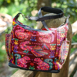 BEATRIZ CDB + DIAMANTE STRAP - OOAK HUIPIL - BLACK - NO. 242770
