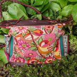 BEATRIZ MCDB + DIAMANTE STRAP - OOAK HUIPIL - VINO TINTO - NO. 202284