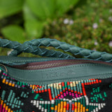 BEATRIZ MCDB + DIAMANTE STRAP - OOAK HUIPIL - EVERGREEN - NO. 202287