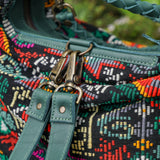 BEATRIZ MCDB + DIAMANTE STRAP - OOAK HUIPIL - EVERGREEN - NO. 202287