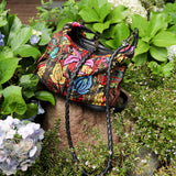BEATRIZ MCDB + DIAMANTE STRAP - OOAK HUIPIL - BLACK - NO. 202281