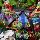 BEATRIZ MCDB + DIAMANTE STRAP - OOAK HUIPIL - BLACK - NO. 202283