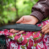 BEATRIZ CDB + DIAMANTE STRAP - OOAK HUIPIL - BLACK - NO. 202268