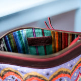 PERFECT NENITA - H&S BEADED PANEL - BAJA INSPIRED - VINO TINTO