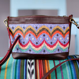 PERFECT NENITA - H&S BEADED PANEL - BAJA INSPIRED - VINO TINTO