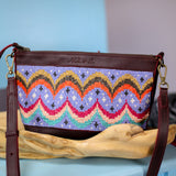 PERFECT NENITA - H&S BEADED PANEL - BAJA INSPIRED - VINO TINTO