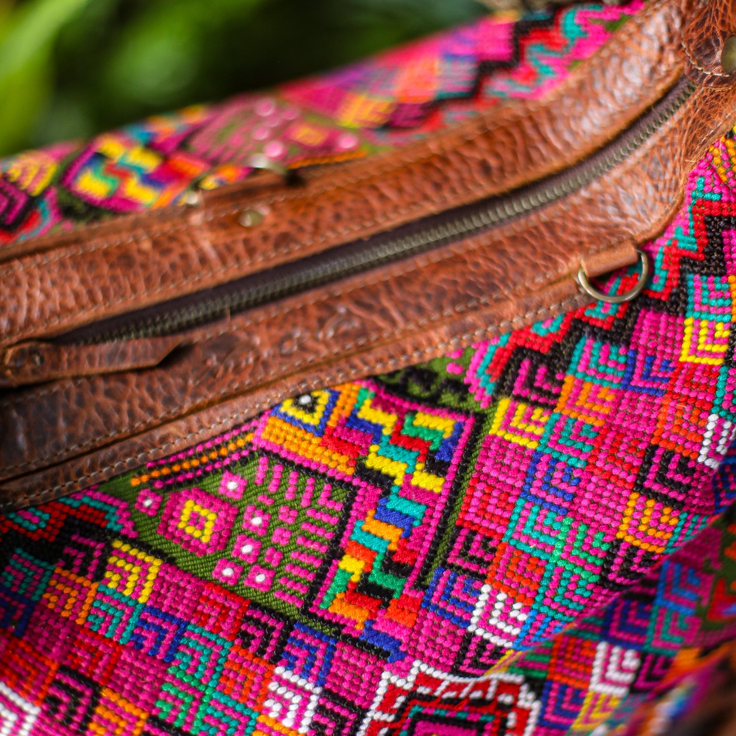 BEATRIZ MCDB + DIAMANTE STRAP - OOAK HUIPIL - HONEY - 18886