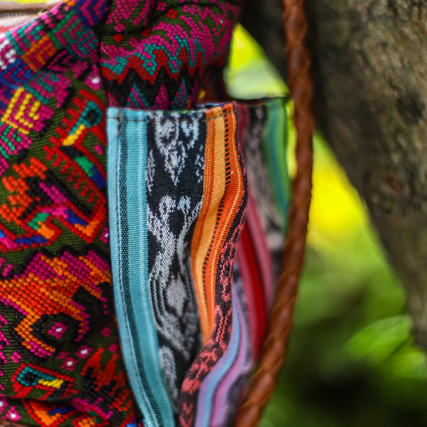 BEATRIZ MCDB + DIAMANTE STRAP - OOAK HUIPIL - HONEY - 18886