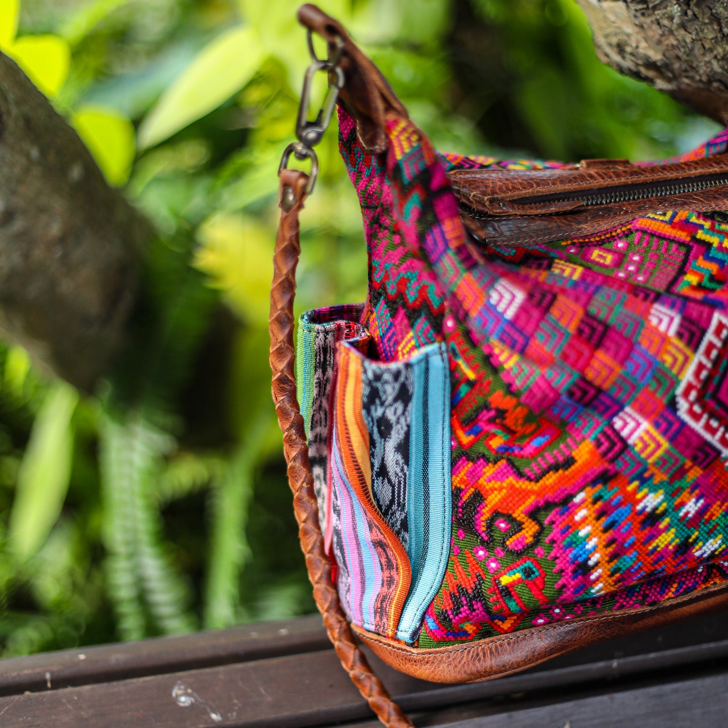 BEATRIZ MCDB + DIAMANTE STRAP - OOAK HUIPIL - HONEY - 18886