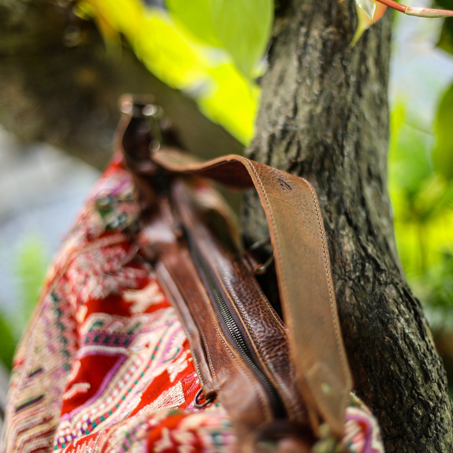 BEATRIZ CDB + DIAMANTE STRAP - OOAK HUIPIL - HONEY - NO. 18898