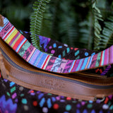 BEATRIZ CDB + DIAMANTE STRAP - OOAK HUIPIL - CORTE LINING - CAFE - NO. 19991