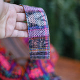 BEATRIZ MCDB + DIAMANTE STRAP - OOAK HUIPIL - CORTE LINING - CAFE - NO. 19997